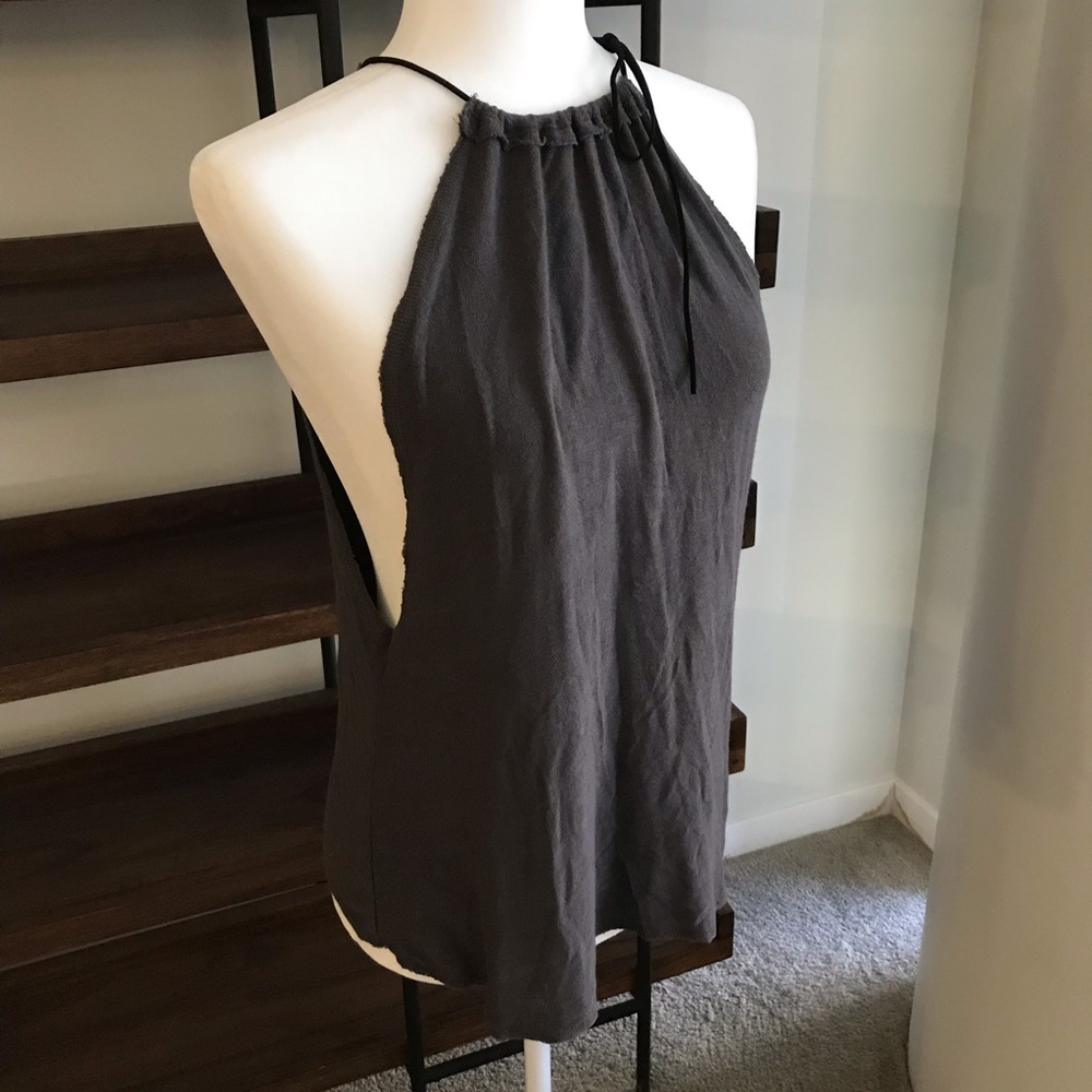 Free people open back Tank top
